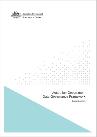 Front cover of the Data Governance Framework